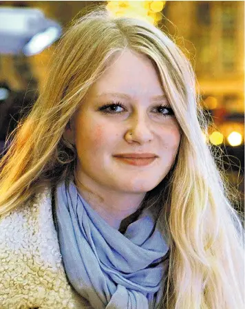  ??  ?? Detectives have arrested a 19-year-old man and his grandmothe­r on suspicion of the murder of Gaia Pope, above