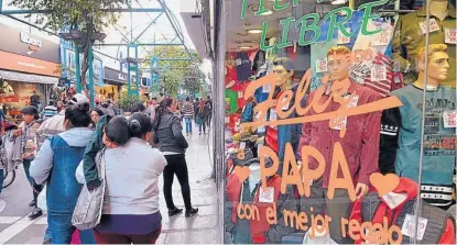  ?? (MARTÍN BAEZ) ?? Retoma el movimiento habitual. En la peatonal cordobesa ayer había un poco más de gente.