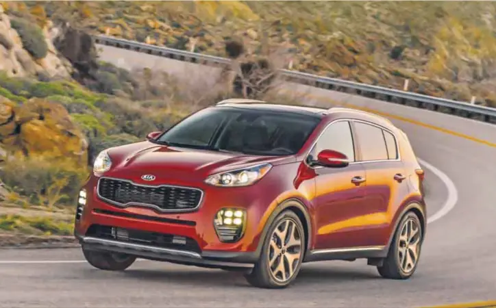  ?? /KIA ?? El diseño de este SUV rompe los esquemas y nos muestra el estilo deportivo y sólido que distingue a los modelos de la firma, además de que coincide completame­nte con su desempeño en el asfalto, es decir, soberbio en ambos casos.