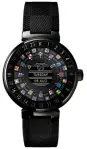 ??  ?? Travel is in Louis Vuitton’s DNA so it comes as no surprise that its first smartwatch, Tambour Horizon, features an app that monitors your flight details and connects to the brand’s famed city guides.