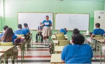  ?? PEDRO BAZIL. ?? En el sistema educativo público hay más de siete mil monitores.