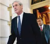  ?? | ANDREW HARNEK/ AP ?? Robert Mueller, the special counsel probing Russian interferen­ce in the 2016 election.