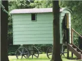  ??  ?? Glamping alongside stabling can be a good source of additional income