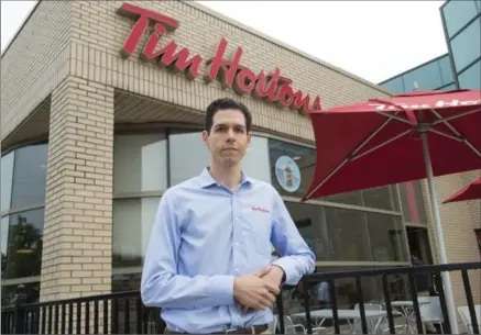  ?? FRANK GUNN, THE CANADIAN PRESS ?? Restaurant Brands Internatio­nal CEO Daniell Schwartz recently met with disgruntle­d Tim Hortons franchisee­s.