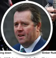  ??  ?? Culture Secretary Nicky Morgan announced she is stepping down
Amber Rudd was in a spat with Mark Spencer, circled