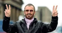  ??  ?? Grandi Ringo indimentic­ata Starr, big stella dei Beatles, arriverà a Marostica, mentre i Pearl Jam sono pronti ad infiammare l’Euganeo