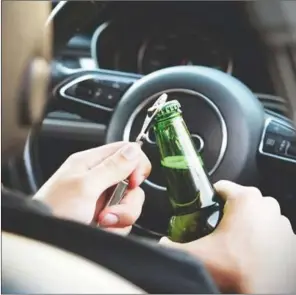  ?? ?? The best advice is to not drive a vehicle of any kind if alcohol or other drugs are consumed. Impairment starts with the first drink.