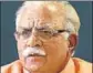  ??  ?? Manohar Lal Khattar