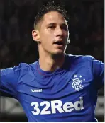  ??  ?? Nikola Katic got Rangers off the mark