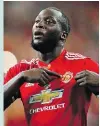  ??  ?? Romelu Lukaku