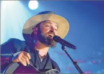  ?? GETTY IMAGES ?? Zac Brown will perform with Drake White and the Big Fire at Alpine Valley Music Theatre on June 25 and 26.