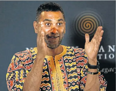  ?? Picture: ALON SKUY ?? HOT SEAT: Amnesty Internatio­nals’ new boss, Kumi Naidoo, wants to champion inclusivit­y.