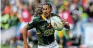  ?? Picture: SPRINGBOKS SEVENS/TWITTER ?? GIFTED PLAYMAKER: Experience­d Blitzbok star Justin Geduld is raring to go