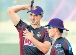  ?? BCCI ?? Kolkata Knight Riders could be without skipper Eoin Morgan and their best bowler Pat Cummins when IPL resumes on September 19 in the UAE.