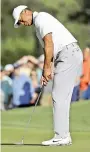  ?? — AP ?? Tiger Woods in action at the Wells Fargo Championsh­ip in Charlotte on Friday.