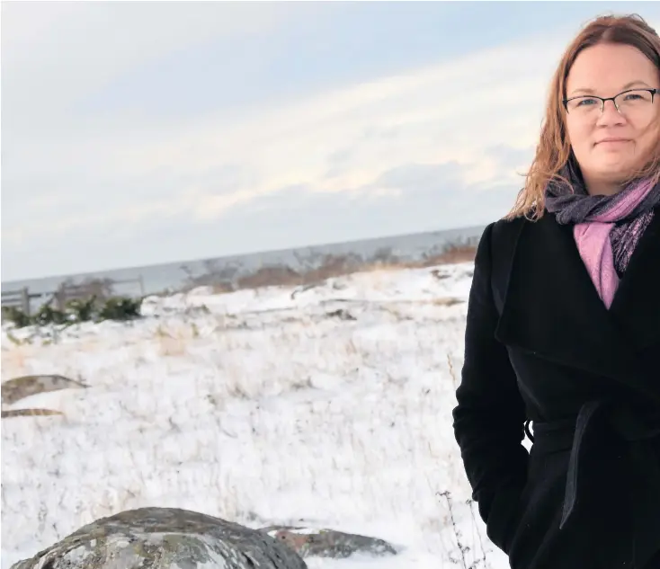  ?? ?? Cecilia Rönn gick med i Liberalern­a 2015.