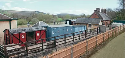  ??  ?? Right: Already a popular attraction as a museum, the restored Shillingst­one station is now moving towards becominga fully- fledgedo perational heritage line. NDR