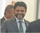  ??  ?? Attorney-General and Minister for Finance Aiyaz Sayed-Khaiyum.