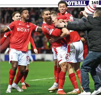  ?? ?? CUP RUN: Lewis Grabban hit the winner over Arsenal