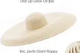  ??  ?? Eric Javits Giant Floppy Woven Hat $747 Modaoperan­di.com
Monies Vienna Bone Bangle $652 Modaoperan­di.com