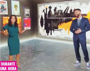  ?? Toma de vídeo ?? DURANTE UNA HORA
El especial, conducido por Eva Longoria y Ricky Martin, buscaba conciencia­r a la población estadounid­ense de que la comunidad latina está siendo profundame­nte impactada por la pandemia.