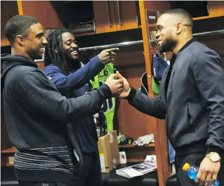  ?? — AP FILES ?? In Seattle, the Seahawks believe they have the core of a championsh­ip team. But after losing chances for home-field advantage, players found themselves cleaning out their lockers on Sunday.