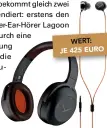  ??  ?? wert: Je 425 euro