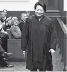  ?? FRANCISCO KJOLSETH ?? Utah District Court Judge Su Chon was re-elected last year despite harsh reviews.