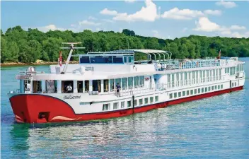  ?? FOTO: NICKO CRUISES ?? Wer die Donau, den zweitgrößt­en Fluss Europas erkunden möchte, kann das zum Beispiel bei einer Flusskreuz­fahrt mit der MS Bellissima tun.