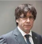  ?? FOTO: LOUSIE SERUP HERRCHE ?? Carles Puigdemont (54) vil skape en moderne stat i Catalonia.