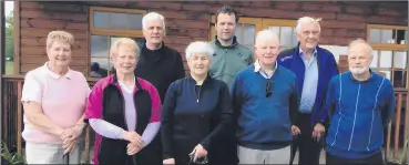  ?? ?? Sunday’s winners: (front l-r) Catherine Morrissey, Nan Downey, Catherine Doyle, Frank Roche and John McCarthy. Back (l-r): Chris Murphy, Tom Kennedy and Michael O’Meara.