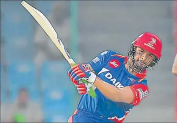  ??  ?? Rishabh Pant has been one of the standout performers for the Delhi Daredevils so far this season.