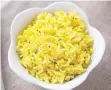  ??  ?? TURMERIC RICE (simplyreci­pes.com)