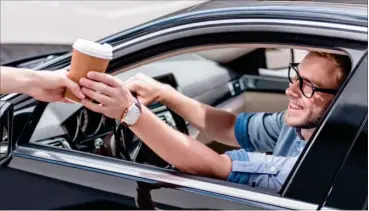  ?? FOTO: COLOURBOX ?? Hyundai vil ind på markedet for betaling af mad og drikke via bilen.