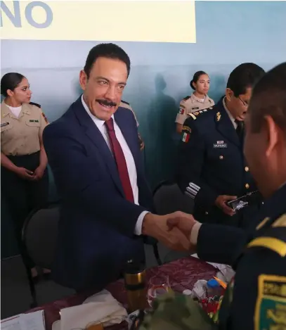 ?? JORGE SÁNCHEZ ?? El Ejército Mexicano ha hecho una gran labor en Hidalgo.