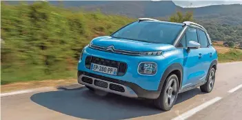  ?? FOTOS: CITROËN ?? Anderes als beim C3 verzichtet Citroën beim neuen C3 Aircross auf die seitlichen Rammschutz­leisten.