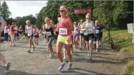  ??  ?? Runners taking part in a previous Festival of Running.