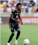  ?? ?? MONNAPULE Saleng of Orlando Pirates. | MUZI NTOMBELA BackpagePi­x