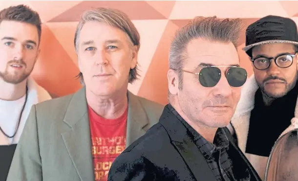  ?? ?? BACK TO THE 80s: 1980s chart stars China Crisis will bring their well-known synth-pop hits and sounds to Beat Generator in Dundee tonight.