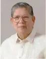  ?? VISION. The Punla Inc. founder and chairman Dr. Norberto Quisumbing. ??