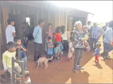  ??  ?? El Indi está llevando víveres a comunidade­s de Itapúa.