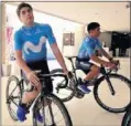  ??  ?? Mikel Landa y Nairo Quintana.