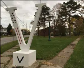  ?? RICHARD PAYERCHIN — THE MORNING JOURNAL ?? On Nov. 5 Lorain City Council voted to sell two parcels of city-owned land that make up Victory Park, Lorain’s monument to her native sons who died in World War I.