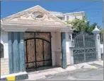  ??  ?? HOUSEHOLD: The Megrahi’s well-appointed two-storey villa is set in the upmarket Hay Damascus neighbourh­ood.