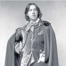  ?? ?? Irish playwright Oscar Wilde died this day in Paris aged 46.
