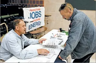  ?? KEITH SRAKOCIC/AP 2017 ?? The rise in unemployme­nt is the result of more people rejoining the job market, economists say. Meanwhile, wage growth in June rose 2.7 percent from same time a year ago.