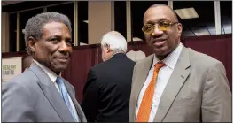  ??  ?? Ted Davis and Michael McCray