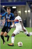  ??  ?? Ferland Mendy lors du match aller.