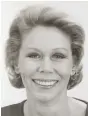  ?? File photo ?? Louise Hay, who built a self-help publishing empire, has died at 90.