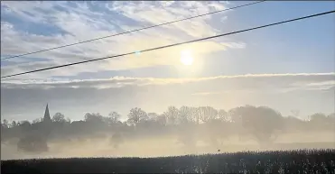  ?? Picture: Frances Clifford ?? On Friday, the county enjoyed clear skies and sunshine - shown here in Woodchurch